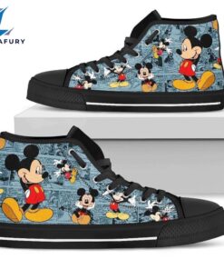 Mickey Mouse Minnie High Top…