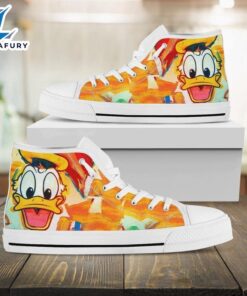 Minnie Mouse Disney Cartoon High Top Shoes Urban High Tops For Fans