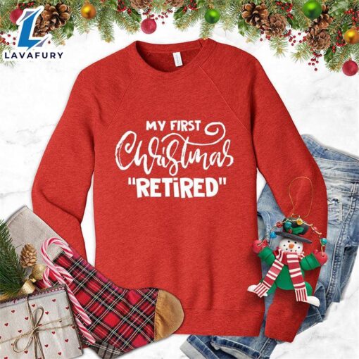 My First Christmas Retired Sweatshirt – Gift Christmas Sweatshirt