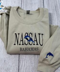 Merry Christmas Nassau Bahamas Embroidered…