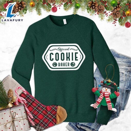 Official Cookie Baker Sweatshirt – Gift Christmas Sweatshirt