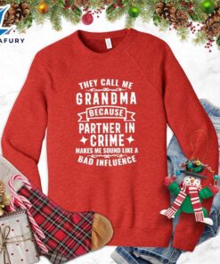 Partner In Crime Grandma Sweatshirt…