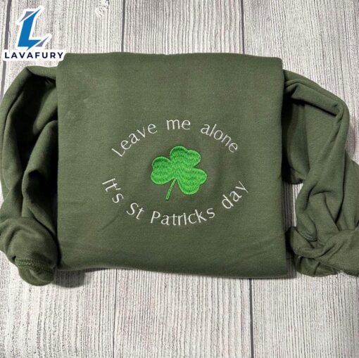 Merry Christmas  Patrick’s Day Embroidered Sweatshirt Gift Christmas