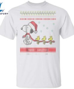 Peanuts Snoopy Ugly Sweater Woodstock T-shirt