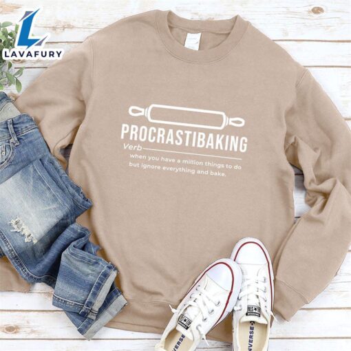 Procrastibaking Sweatshirt – Gift Christmas Sweatshirt