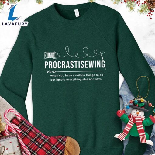 Procrastisewing Version 1 Sweatshirt – Gift Christmas Sweatshirt