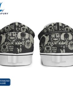 PW Horror Movie Slip On Shoes - Customized Name