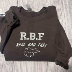 Merry Christmas R.B.F Embroidered Real…