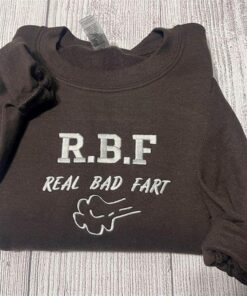 Merry Christmas R.B.F Embroidered Real…