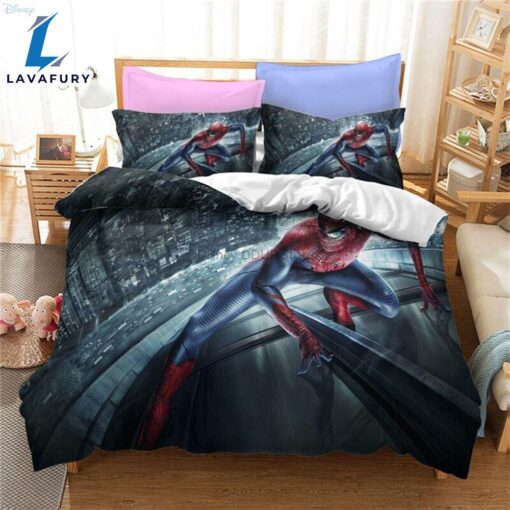 Red Spider Man Cartoon Bedding Sets 3D Duvet Cover Sets