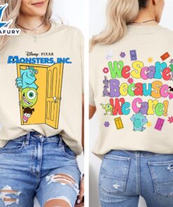 Retro 2-Sided Disney Pixar Monster…