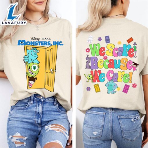 Retro 2-Sided Disney Pixar Monster Inc Shirt