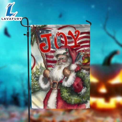 Merry Christmas  Santa Christmas Garden FlagXmas, Garden Flags, Outdoor Xmas Flags