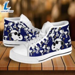 Snoopy A Charlie Brown Peanuts Casual Peanuts Gang Lucy Gang Painted White High Top Shoes