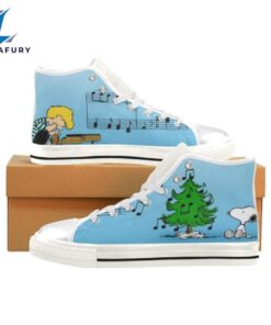 Snoopy High Top Shoes for…