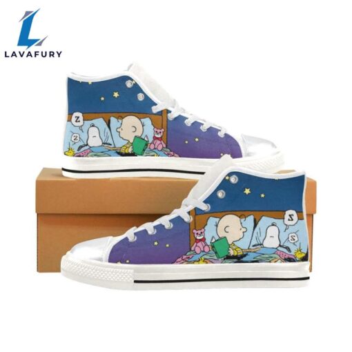 Snoopy Sleep High Top Shoes for Kid