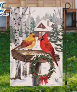 Merry Christmas Snowy Forest Birds…