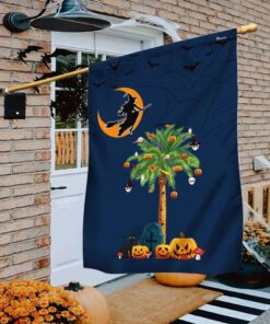 South Carolina Halloween Witchcraft Flag…