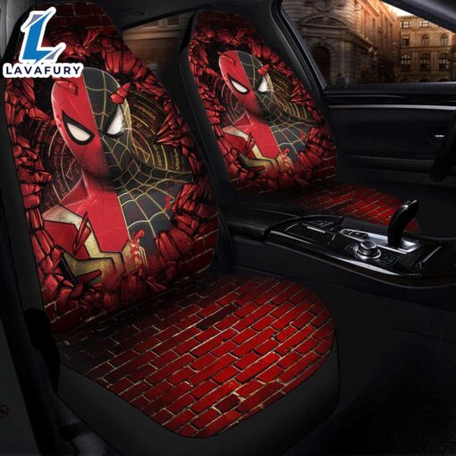 Spider Man Break Wall Car Seat Covers