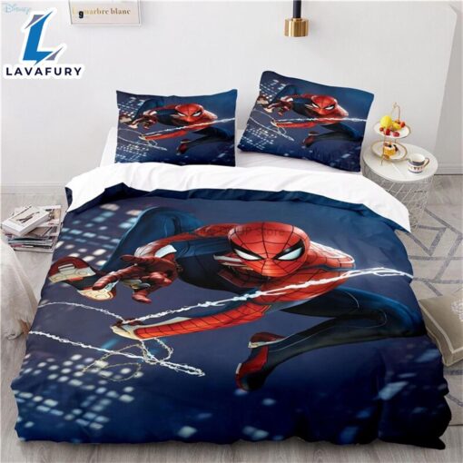 Spider Man Printed Duvet Cover Sets With