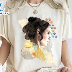 Star Wars The Rise of Skywalker Rey Collage Shirt