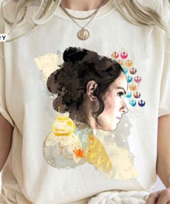 Star Wars The Rise of Skywalker Rey Collage Shirt