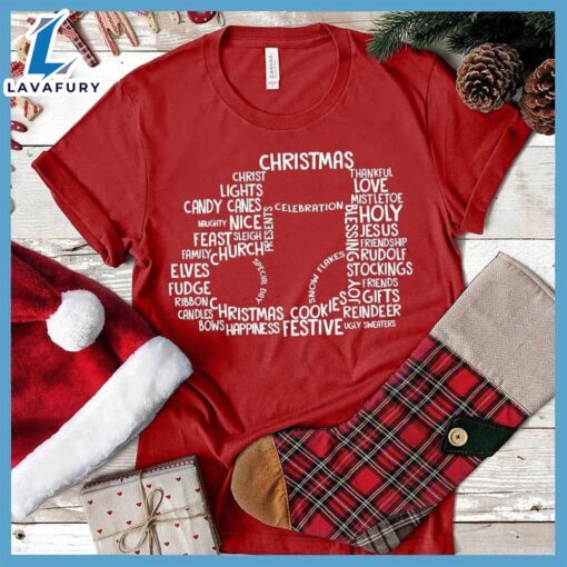 Stocking Christmas Collage T-Shirt  Gift For Christmas