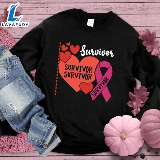 Survivor Colored Edition Sweatshirt , Cancer Awareness Shirt