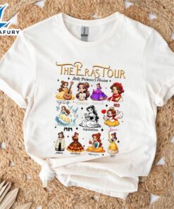 Taylor Swift Eras Tour Disney Princess – Belle Version Tee Shirt