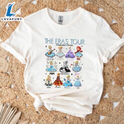 Taylor Swift Eras Tour Disney Princess – Cinderella Version Tee Shirt