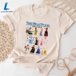 Taylor Swift Eras Tour Disney Princess – Frozen Version Tee Shirt