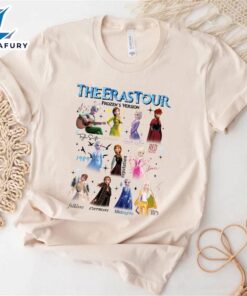 Taylor Swift Eras Tour Disney Princess – Frozen Version Tee Shirt