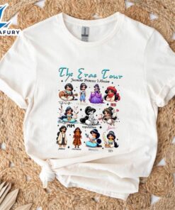 Taylor Swift Eras Tour Disney Princess – Jasmine Version Tee Shirt