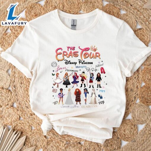 Taylor Swift Eras Tour – Disney Princesses Ver 2 Tee Shirt