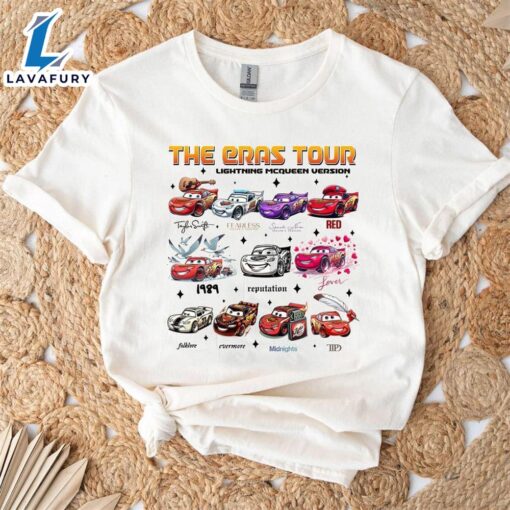 Taylor Swift Eras Tour – Lightning Mcqueen Version Tshirt Tee Shirt