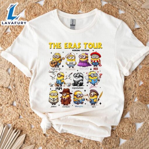 Taylor Swift Eras Tour – The Minions Version Tshirt Tee Shirt