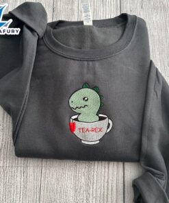 Merry Christmas Tea Rex Embroidered…