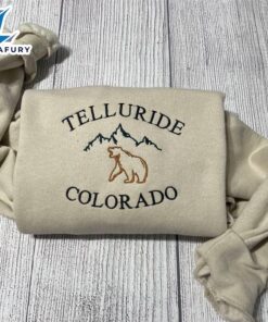 Merry Christmas Telluride Colorado Embroidered…