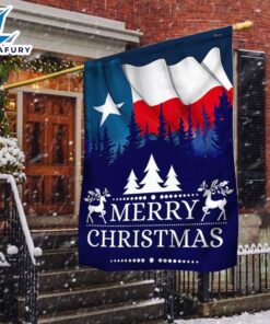 Merry Christmas Texas Christmas Flag…