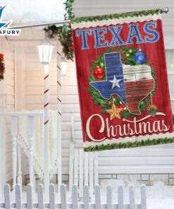 Merry Christmas Texas Christmas Flag…