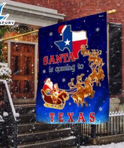 Merry Christmas Texas Christmas Flag…