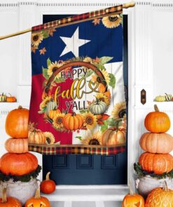 Texas Fall, Halloween Garden Flags