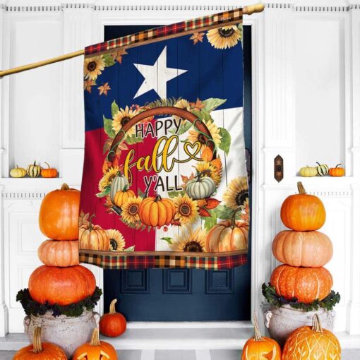 Texas Fall, Halloween Garden Flags