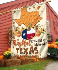 Thanksgiving Texas Flag Thankful Grateful…