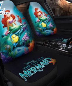 The Little Mermaid Premium Custom Car Seat Covers Decor Protectors