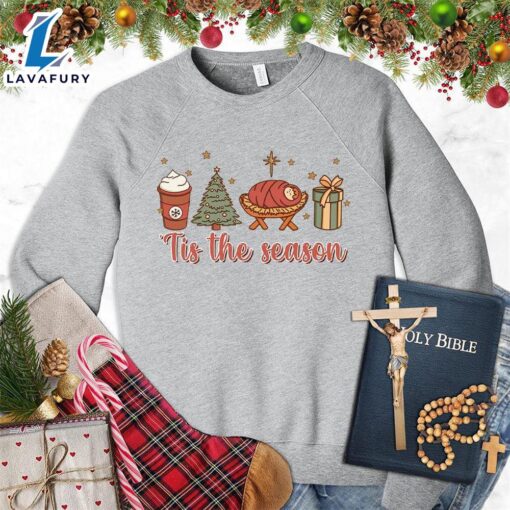 Tis The Season Christmas Colored Edition Sweatshirt – Gift Christmas Sweatshirt