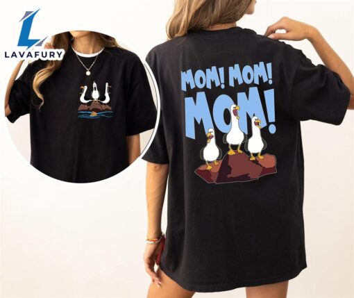 Two Sided Mom Mom Mom Seagulls Finding Nemo Disney Shirt