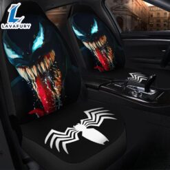 Venom 3D Premium Custom Car Seat Covers Decor Protector