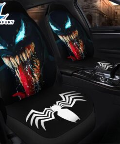 Venom 3D Premium Custom Car Seat Covers Decor Protector