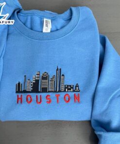 Merry Christmas Vintage Houston Embroidered…